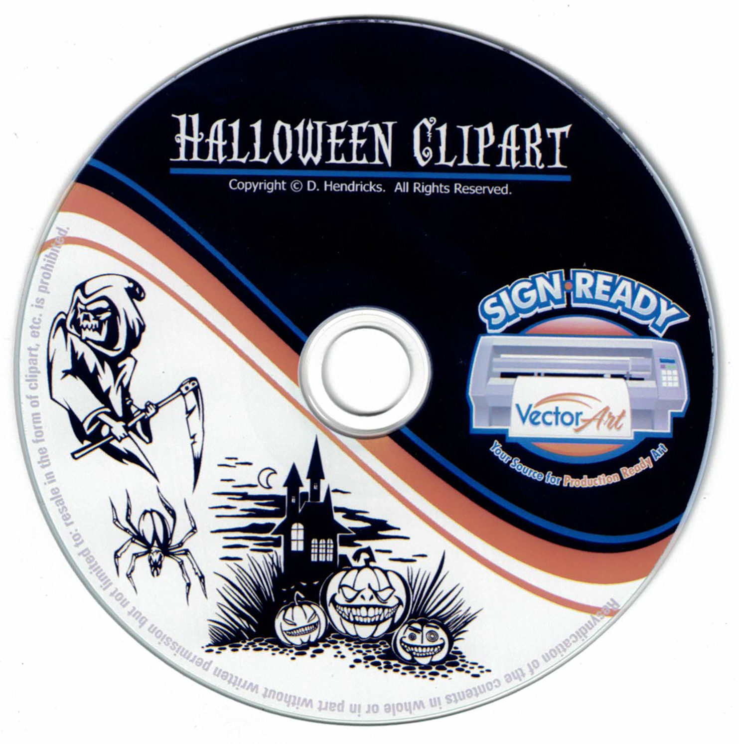 Halloween ClipArt Designs - Pumpkins, Jack O Lanterns, Creepy Clowns, Zombies, Vampires, Wolves, and More!