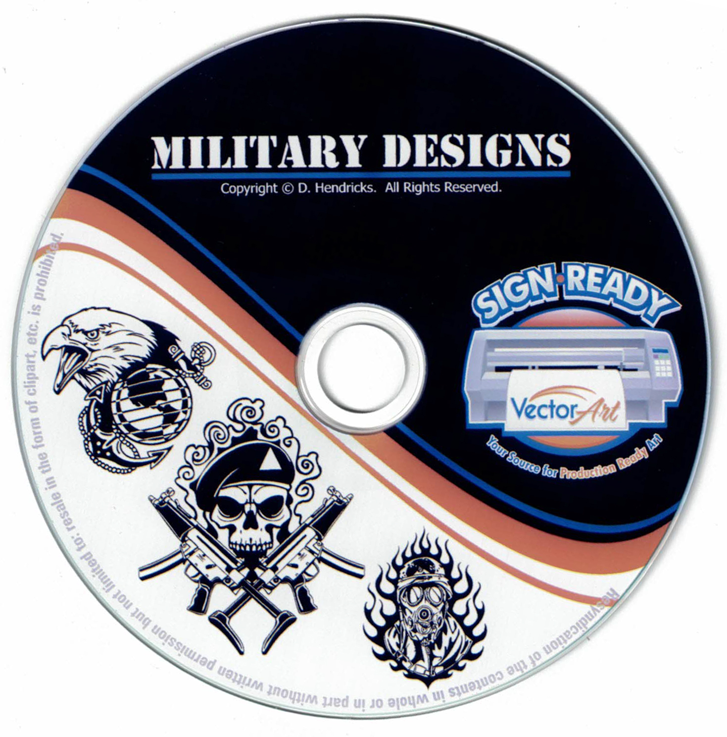Military Designs for the Army, Marines, Navy, and Air Force Personnel