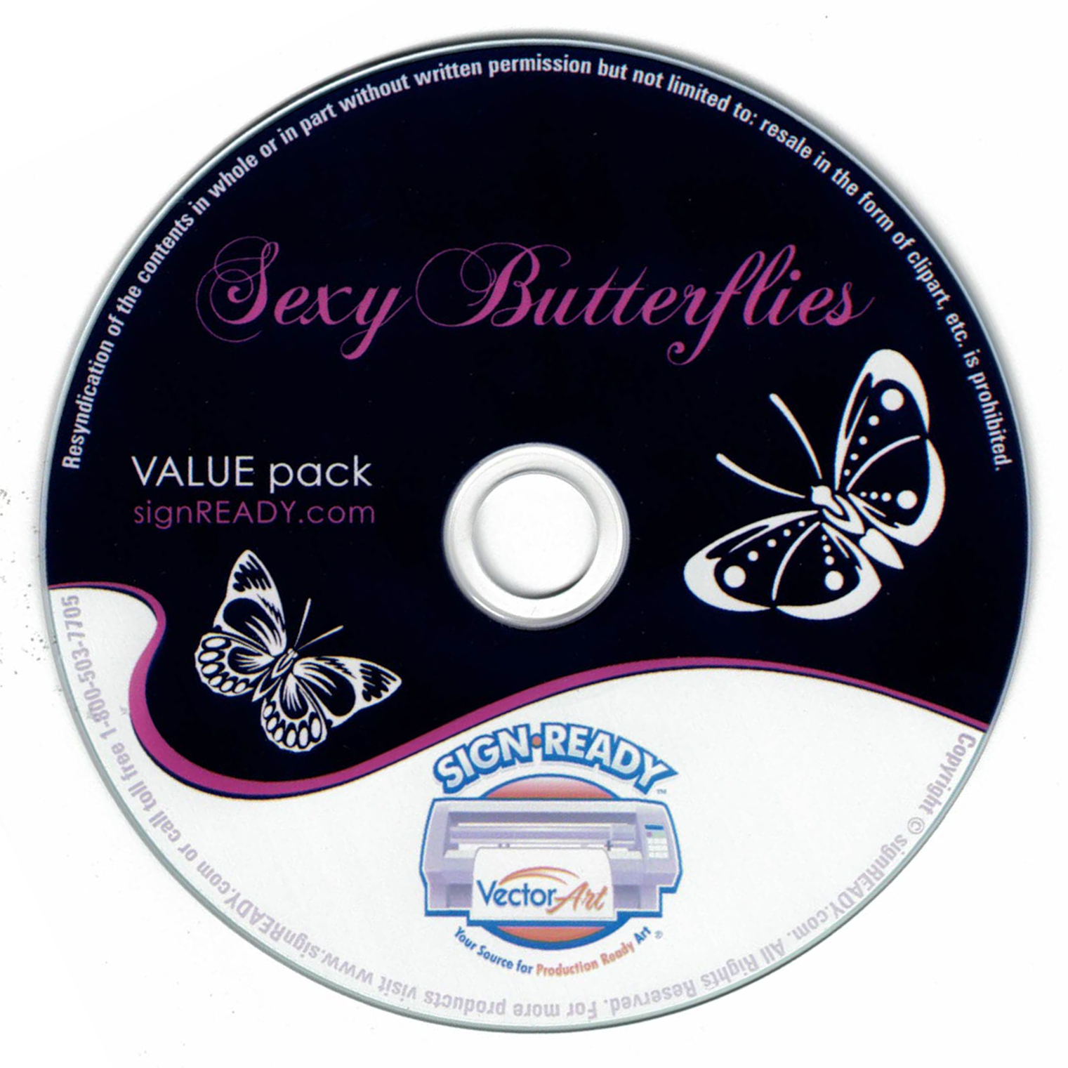 Sexy Butterflies - Decorative Butterfly Designs