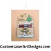 'Wishing You a Merry Christmas!' Gift Card Holder Ornament